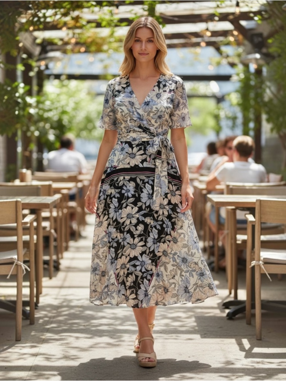 REBECCA TAYLOR $595 Floral Pattern Women’s Dress Size S - READ